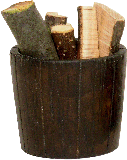 1/12th Scale Log Bucket